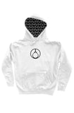 Men's White Pullover Hoodie | White Pullover Hoodie | HYR LYF