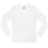 Men's Long Sleeve White Shirt | Soft Crew Shirt | HYR LYF
