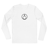 Men's Long Sleeve White Shirt | Soft Crew Shirt | HYR LYF