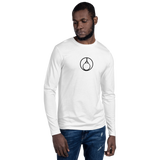 Men's Long Sleeve White Shirt | Soft Crew Shirt | HYR LYF