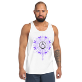 White Printed Tank Tops | Moonflower Tank Top | HYR LYF