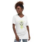 White Graphic Tees | Women's Zenified T-Shirt | HYR LYF
